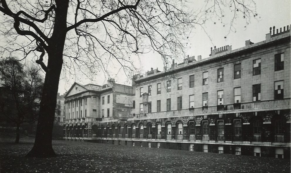 An historic photograph of 2 and 3 Stone Buildings at Lincoln's Inn