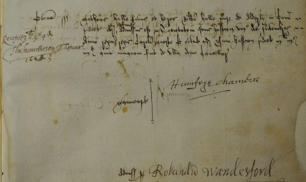 Entry to the Lincoln's inn Admission Register for Sir Matthew Hale, 8 November 1628