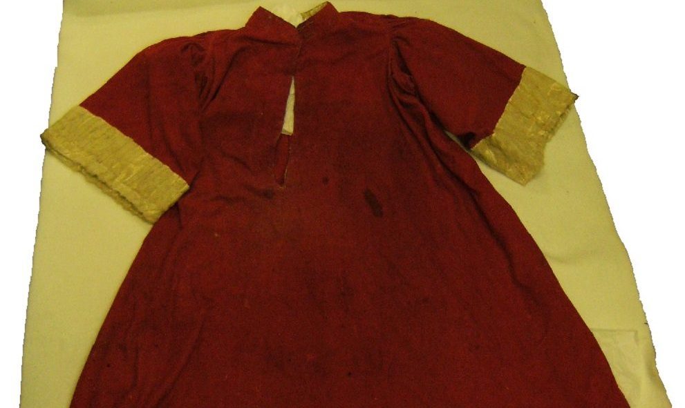 Photograph of the judicial robes of Sir Matthew Hale