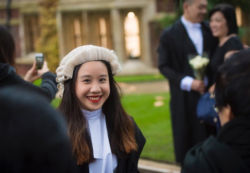 Graduating student