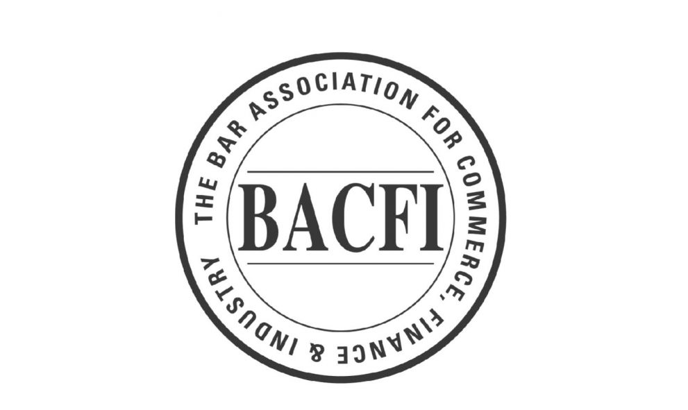 Logo of the Bar Association for Commerce, Finance and Industry (BACFI)