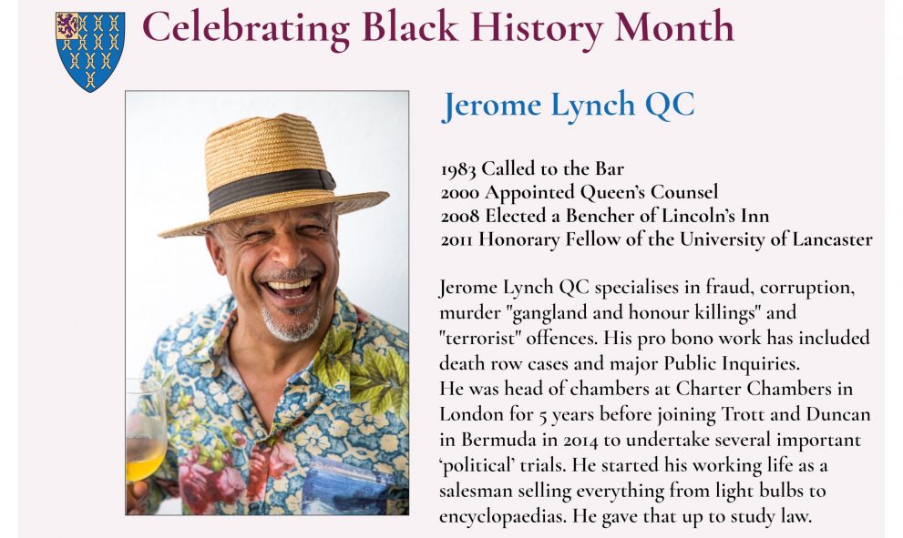 Jerome Lynch QC BHM 2020