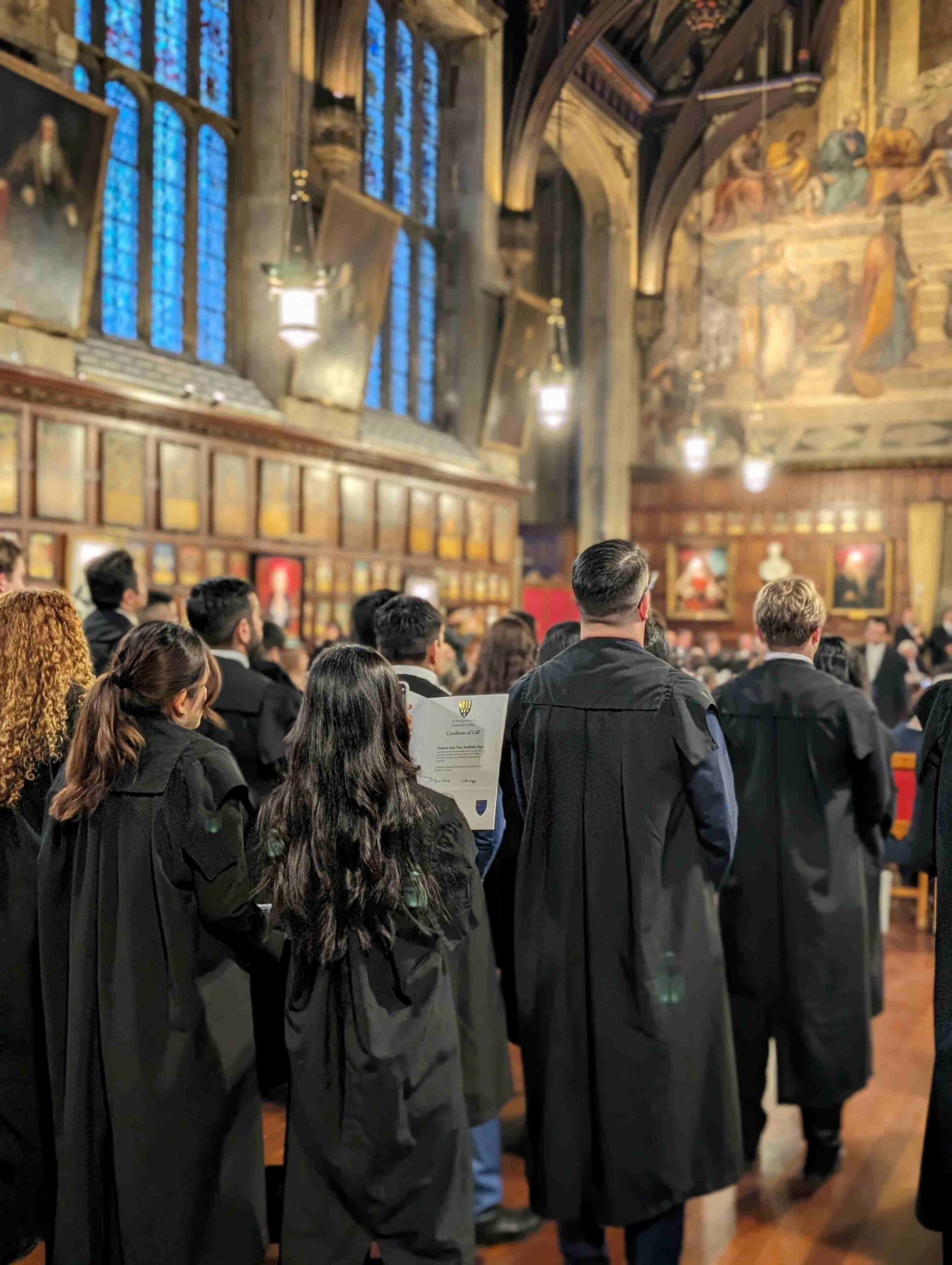 Convent Call Your Call Ceremony - Lincoln's Inn